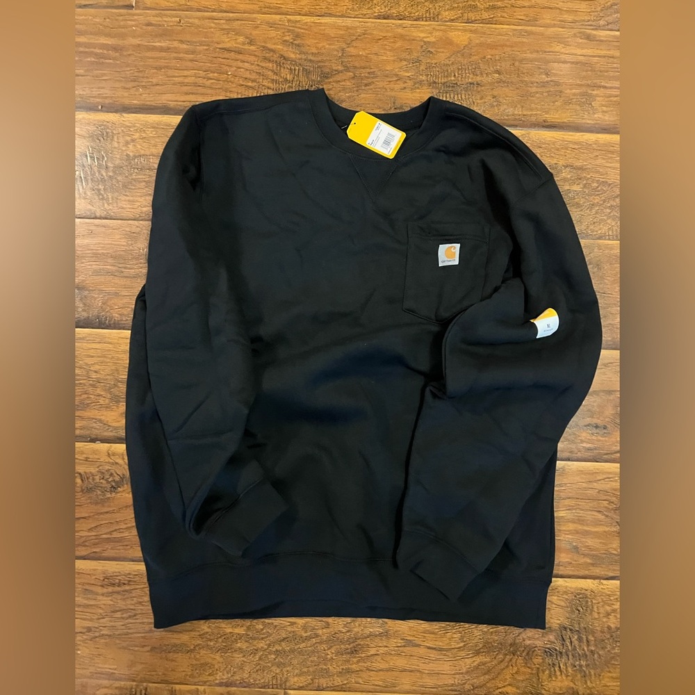Carhartt Men's Crewneck Sweater in Black